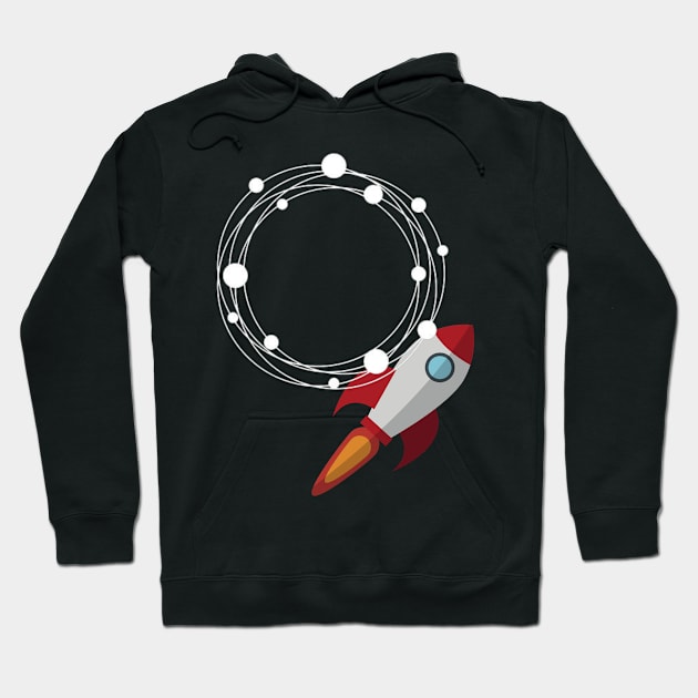 Ecomi to the moon Hoodie by Fabled Rags 